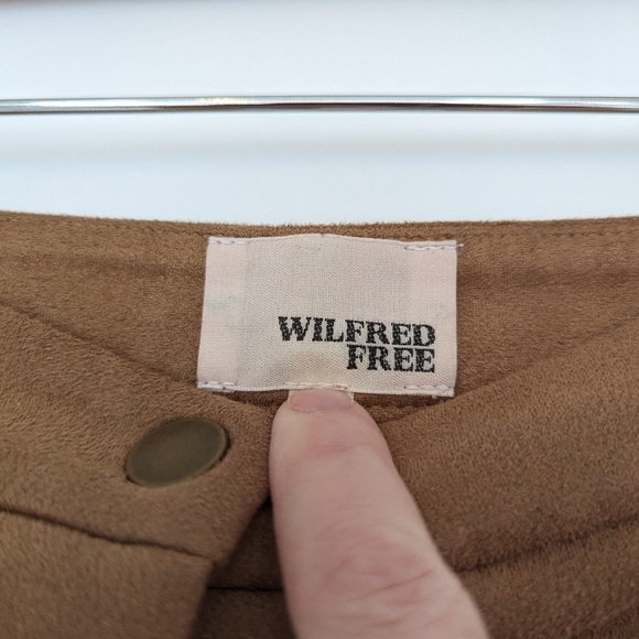 Wilfrid suede skirt - Picture 6 of 10